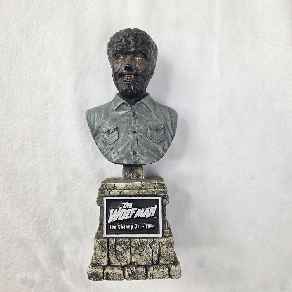 2004 Sideshow Collectibles: The Wolf Man (Lon Chaney Jr.)  6" Bust
